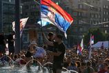 Protesty v Srbsku eskaluju prezident Vucic hovori o terorizme