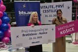 Lietanie z Bratislavy do Kosic za menej nez hodinu