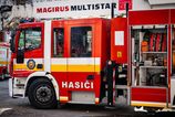 Poziar na skaldke zamoral Horne Opatovce hustym dymom V Ziari nad Hronom zasahuju desiatky hasicov