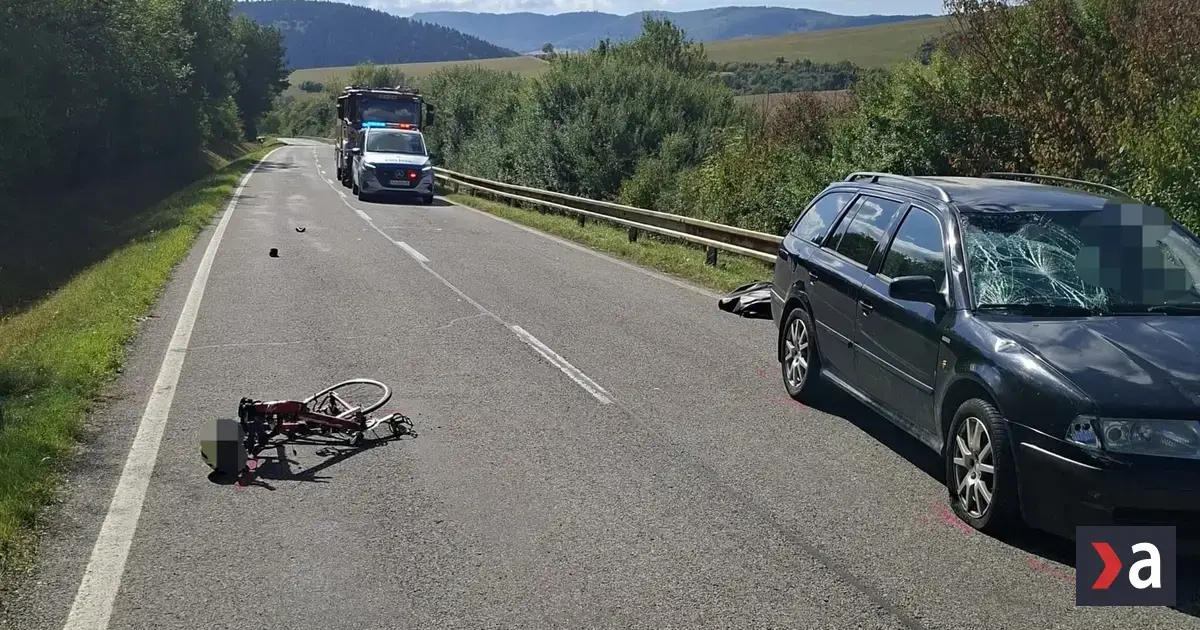 Bardejov: Zrážku s autom neprežil 75-ročný cyklista