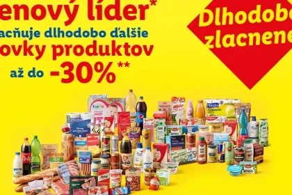 Lidl sa vyplatí: Cenový líder dlhodobo zlacňuje stovky ďalších produktov