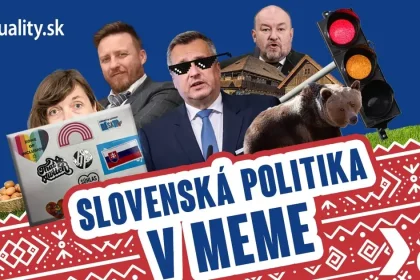 Machala dostal od Šimkovičovej kopačky: týždeň slovenskej politiky v meme