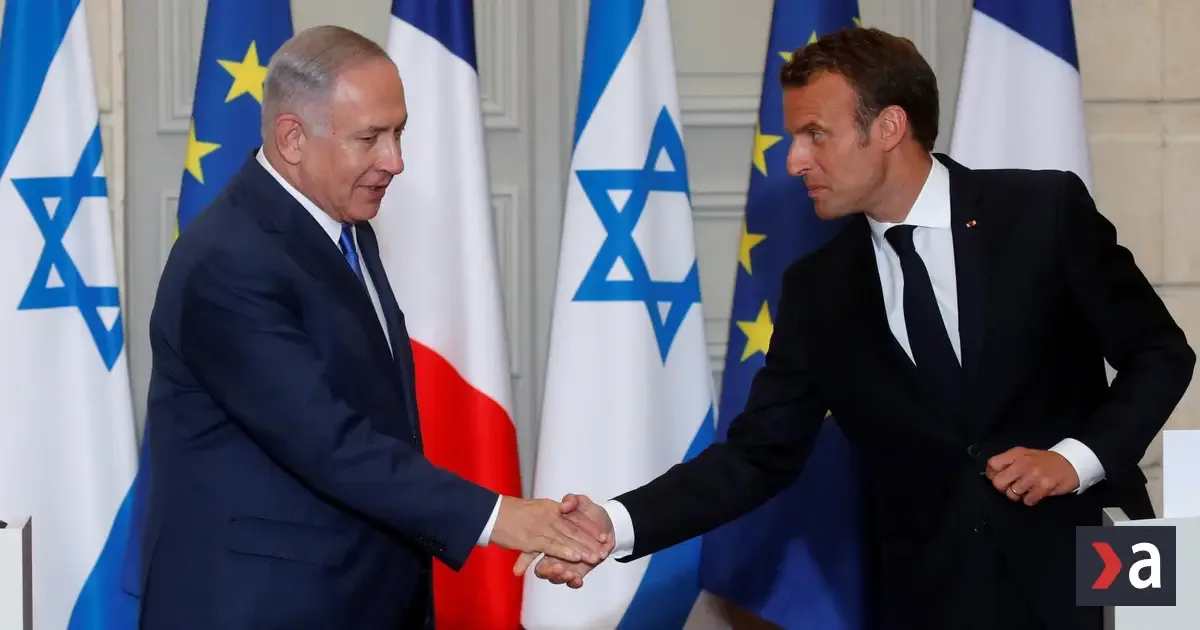 Macron kritizoval Izrael za Gazu aj osady, Netanjahu ostro reagoval