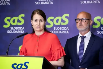 SaS vyzýva vládu, aby podporila jasný postoj prezidenta Pellegriniho k vojne na Ukrajine