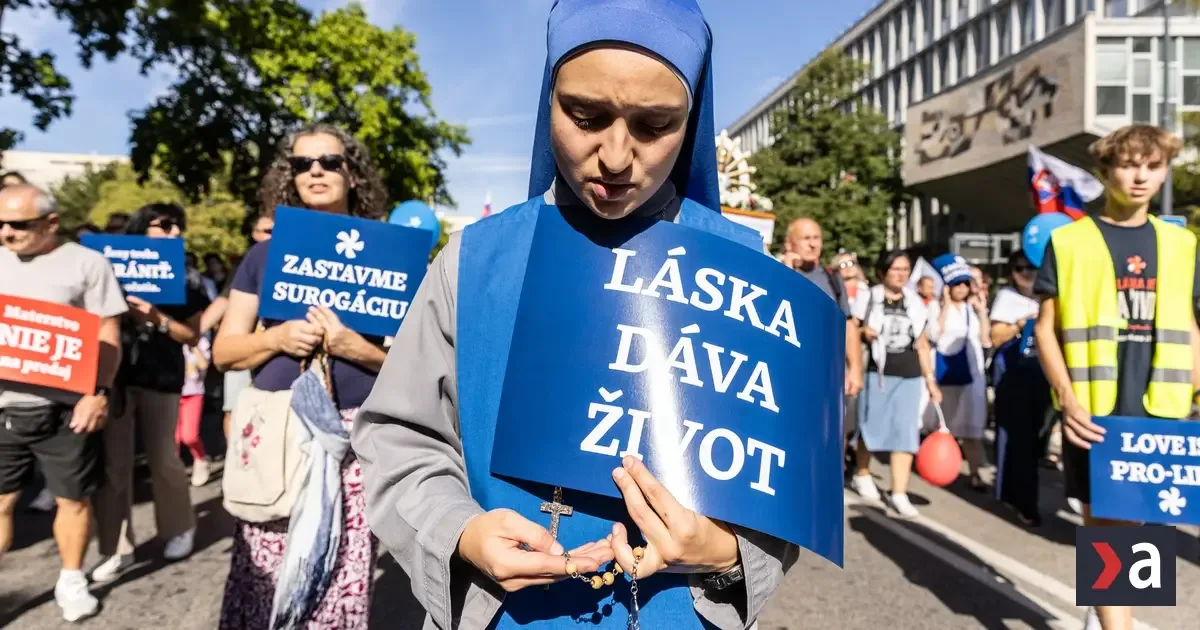 Tisíce ľudí v Bratislave pochodovali za život a zákaz interrupcií