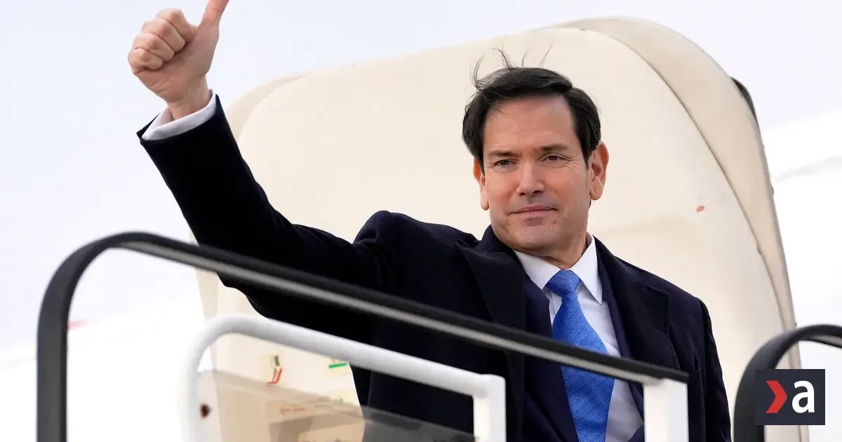 Americký minister zahraničia Marco Rubio začína cestu po Európe, prvou zastávkou je Island