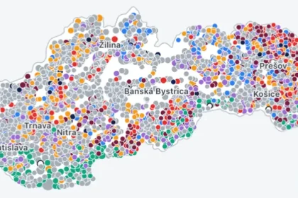 Mapa komunálnych volieb 2026: úplné výsledky