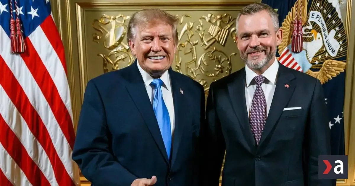 Peter Pellegrini zverejnil fotografiu s Donaldom Trumpom po rozhovore v New Yorku