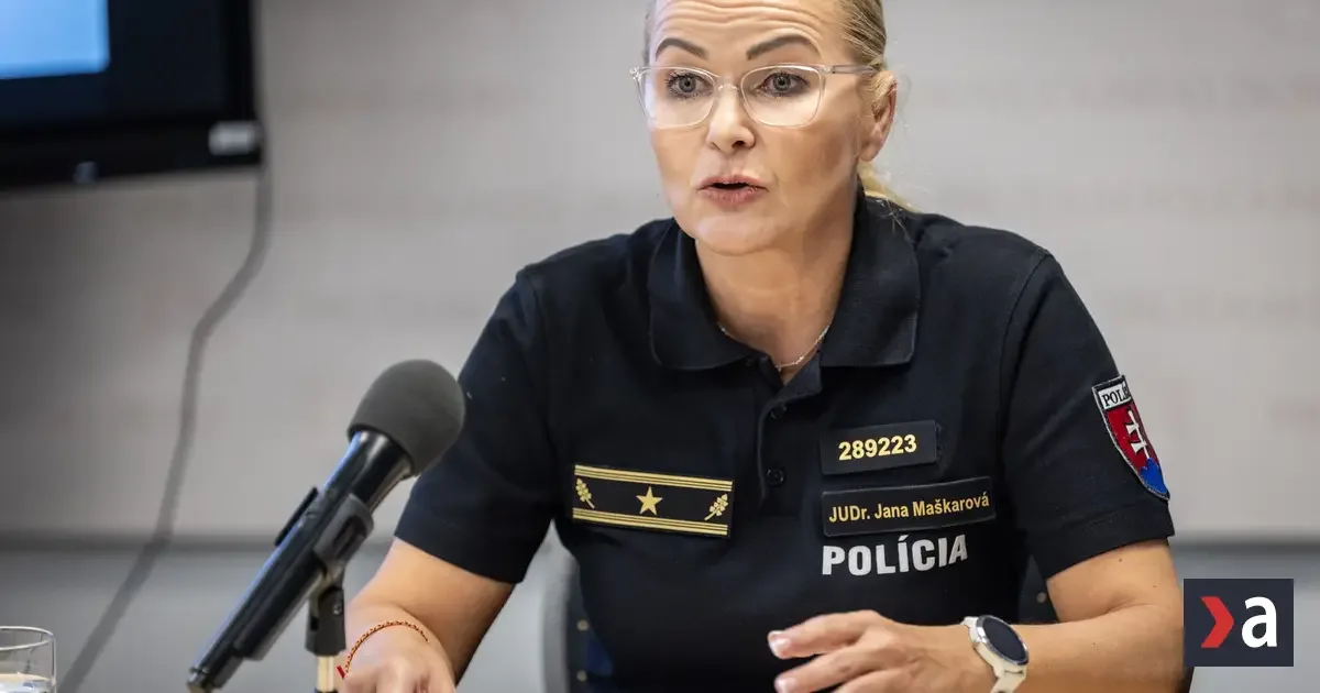 Šéfka polície Maškarová reagovala na zásah policajtov po útoku v Staškove